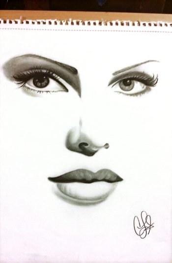 Charlize Theron Drawing_1