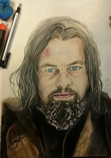 The Revenant Drawing Leonardo D_1