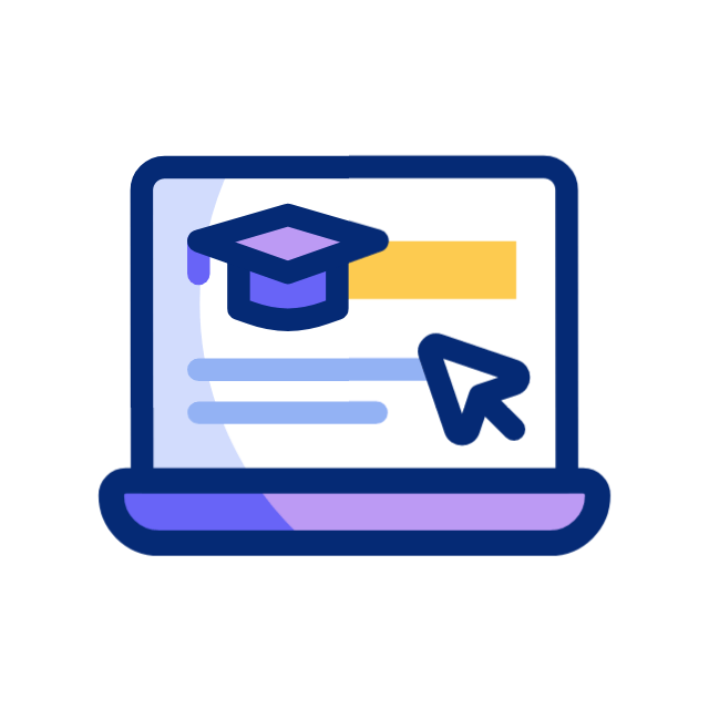 Online lesson animation