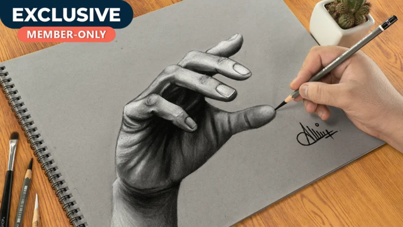 Drawing Realistic HAND