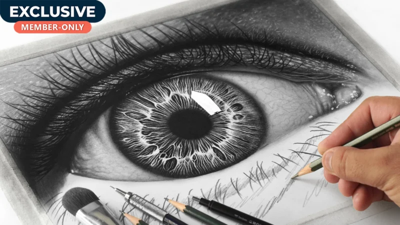 How to Draw Hyper Realistic Eye