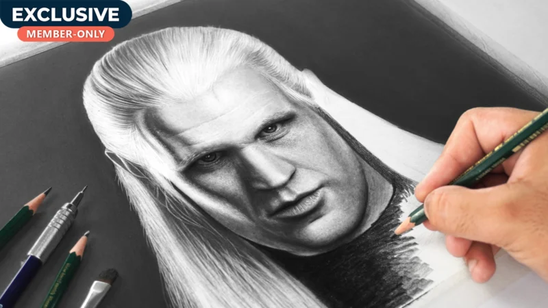 Matt Smith (Daemon) Portrait – House of the Dragon