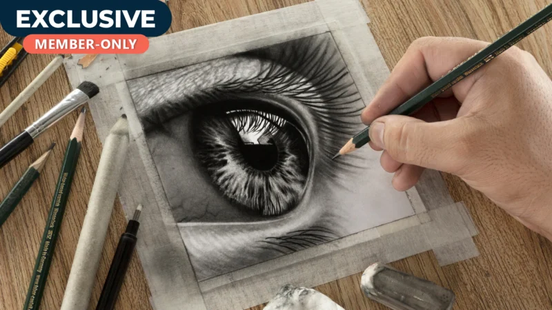 Easy EYE Drawing!